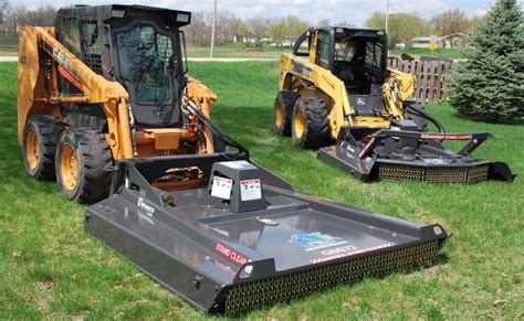 lawn mower attachment for skid steer|mower attachments for skid loaders.